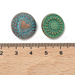 Тибетский стиль кнопки сплава хвостовиком&nbsp;FIND-Z112-03M