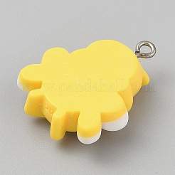 Подвески из непрозрачной смолы&nbsp;LS-RESI-CJC0020-37L