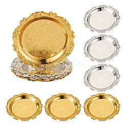 8шт 2-х цветный железный поднос&nbsp;DIY-MB0003-09