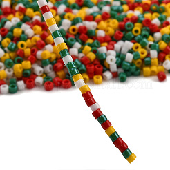 4 цвет 11/0 рождественских бисера Miyuki Delica&nbsp;SEED-X0058-21