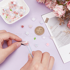 5 набор 5-х цветных кабошонов из смолы&nbsp;MRMJ-AR0001-23