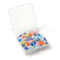 24шт 4 стиля прозрачные прозрачные акриловые подвески&nbsp;KY-LS0001-09