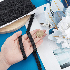 Ленты из полиэстера с сороконожкой длиной 13 м.&nbsp;SRIB-WH0011-223C