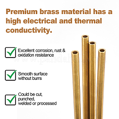 Изготовленная на заказ медная трубка&nbsp;KK-WH0046-23G