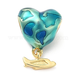 Покрытие стойки латунная эмаль европейские подвески KK-D027-09G