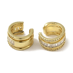 Серьги-манжеты из латуни с покрытием стойки&nbsp;EJEW-P280-07G