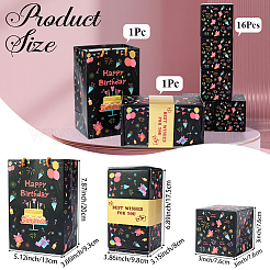 День рождения картонная коробка-сюрприз своими руками подарочная коробка креативные отскакивающие коробки наборы&nbsp;DIY-WH20031-064A