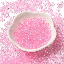 Стеклянные бусины прозрачных цветов&nbsp;SEED-P007-02A-08