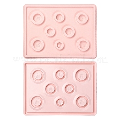 8 размер флокирующейся пластиковой прямоугольной доски для дизайна браслета&nbsp;TOOL-D052-02-A