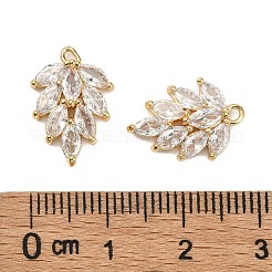 Латунные микро проложить кубического циркония подвески&nbsp;KK-S348-502-NF