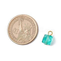 Прозрачный акрил с железными подвесками&nbsp;PALLOY-JF03680-01