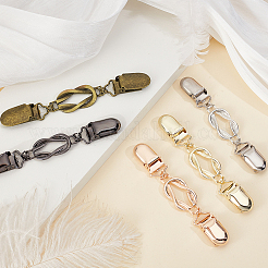 5 шт. 5-х цветные ретро-зажимы для кардигана из сплава&nbsp;FIND-WR0012-62