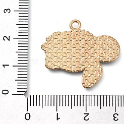 Подвески из сплава с эмалью в виде животных и цветов&nbsp;ENAM-Q508-01B