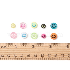 290 шт. непрозрачные и прозрачные акриловые бусины&nbsp;MACR-FP0001-10