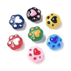 Стеклянные эмалевые бусины ручной работы&nbsp;GLAA-K070-08