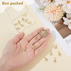 16 шт. Латунные подвески&nbsp;ZIRC-BC0001-28G