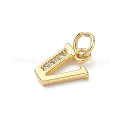 Латунные микро проложить кубического циркония подвески&nbsp;KK-I382-03G-V