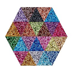 Алюминиевая проволока открыты кольца прыжок&nbsp;X-ALUM-R005-0.8x6mm