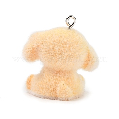 Подвески из непрозрачной смолы с изображением животных&nbsp;RESI-I353-01P-03