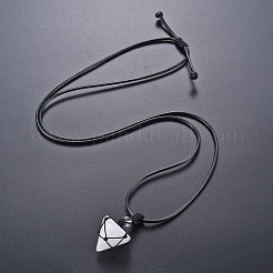 Кулон из натурального кварца&nbsp;NJEW-Q313-001A