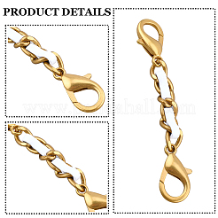 3 шт. 3 цвета pu кожа сплав crub цепь ремень удлинитель для кошелька ремешок для изготовления кошелька&nbsp;PURS-CL0001-11B