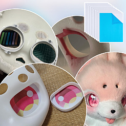 Пресс-Молды из абс-пластика&nbsp;DIY-WH0060-14B