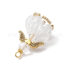 Граненые подвески стекла&nbsp;PALLOY-MZ00582-10