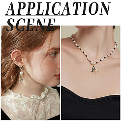 32шт 8 стиля подвески из сплава с эмалью&nbsp;ALRI-SC0001-52