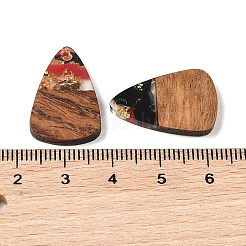 Подвески из смолы и дерева&nbsp;WOOD-S061-02K