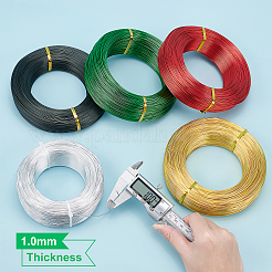 Круглый анодированный алюминиевый провод&nbsp;AW-BC0007-1.0mm-11