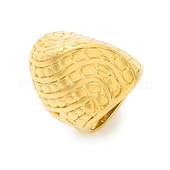 Кольца из нержавеющей стали 304 для женщин&nbsp;RJEW-B121-04B-G