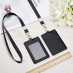 2шт прямоугольный держатель удостоверения личности из искусственной кожи&nbsp;AJEW-SC0031-19