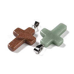 Подвески из синтетического серебристого камня/светящегося камня&nbsp;G-Z054-03B