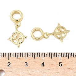 Ромбовидная стойка покрытие латунные подвески&nbsp;KK-G513-01G-1