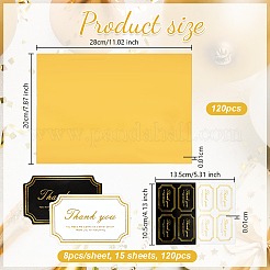 120 шт. алюминиевая фольга для упаковки конфет&nbsp;DIY-OC0014-10