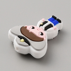 Экологически чистые силиконовые бусины для мальчиков&nbsp;SIL-SZC0003-11B-01