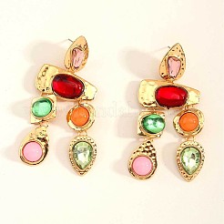 Серьги-гвоздики из сплава с подвесками&nbsp;FS-WG8F64B-01