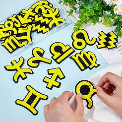 2 комплект 12 созвездия пришить тканевые нашивки&nbsp;PATC-FG0001-39