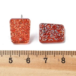 Акриловые серьги фурнитура&nbsp;OACR-I016-13B