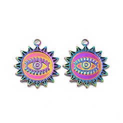 Ионное покрытие (ip) 304 нержавеющая сталь подвеска со стразами STAS-B032-35MC