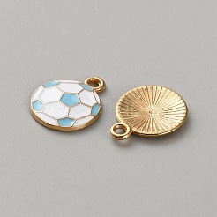 Подвески из эмали и сплава&nbsp;ENAM-CJC0010-37G-02