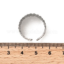 Кольца-манжеты из нержавеющей стали 304&nbsp;RJEW-H261-01P