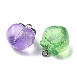 Прозрачные смоляные подвески&nbsp;RESI-Z038-04P