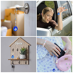 10шт брелок в стиле лэмпворк в 5 стилях&nbsp;KEYC-GA0001-06