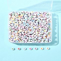 111 г акриловые бусины с горизонтальными отверстиями для рукоделия&nbsp;SACR-FS0001-35
