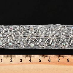 Кружевная отделка из полиэстера с цветочным узором&nbsp;OCOR-A007-15