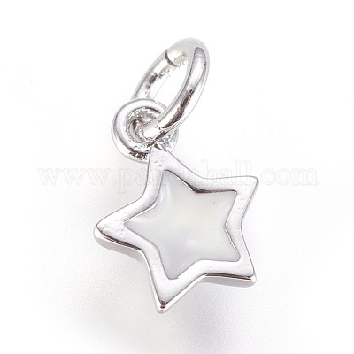 Эмаль латунные брелоки&nbsp;KK-G364-18P-01-1