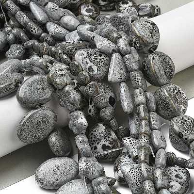 Фарфора ручной работы бисер нитей&nbsp;PORC-B002-19F-1