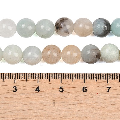 Натуральный цветок амазонитовые бусины пряди&nbsp;G-F415-8mm-1