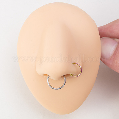 Серьги для хряща из хирургической нержавеющей стали 316L&nbsp;WGCE3BC-03-1